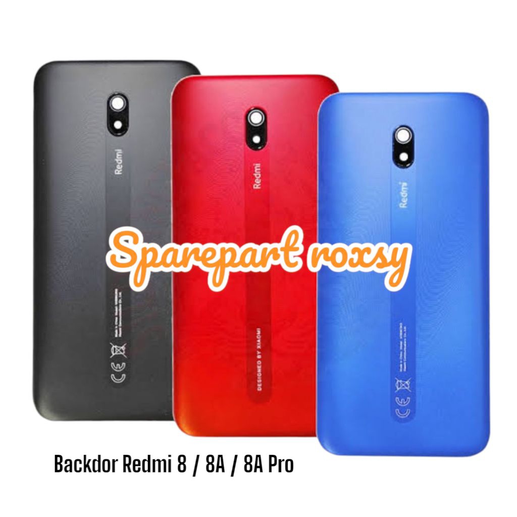 KESING HOUSING / BACKDOOR / BACK CASING XIAOMI REDMI 8 / REDMI 8A / REDMI 8A PRO TUTUP BELAKANG ORI