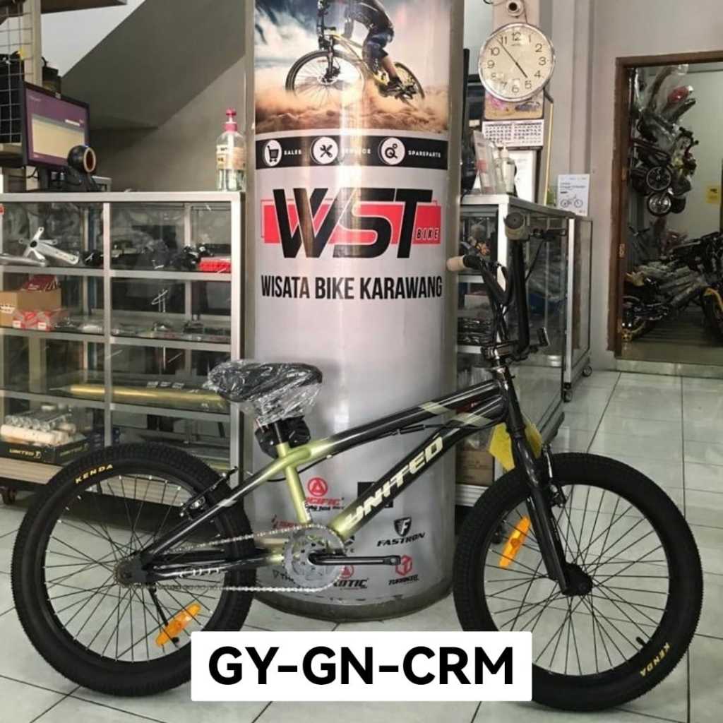 SEPEDA BMX 20 UNITED ROOUSE 01 ROTOR NEW MODEL