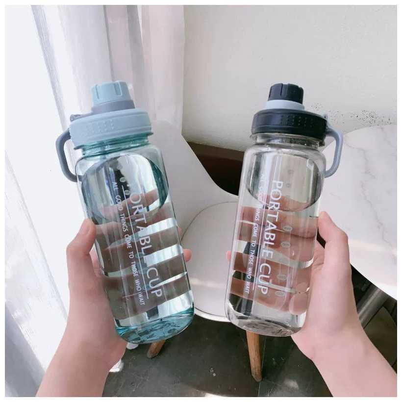 BOTOL MINUM / TEMPAT MINUM SPORT 1000ML / BOTOL OLAHRAGA KANTOR SEKOLAH BOTOL JUMBO 1 LITE