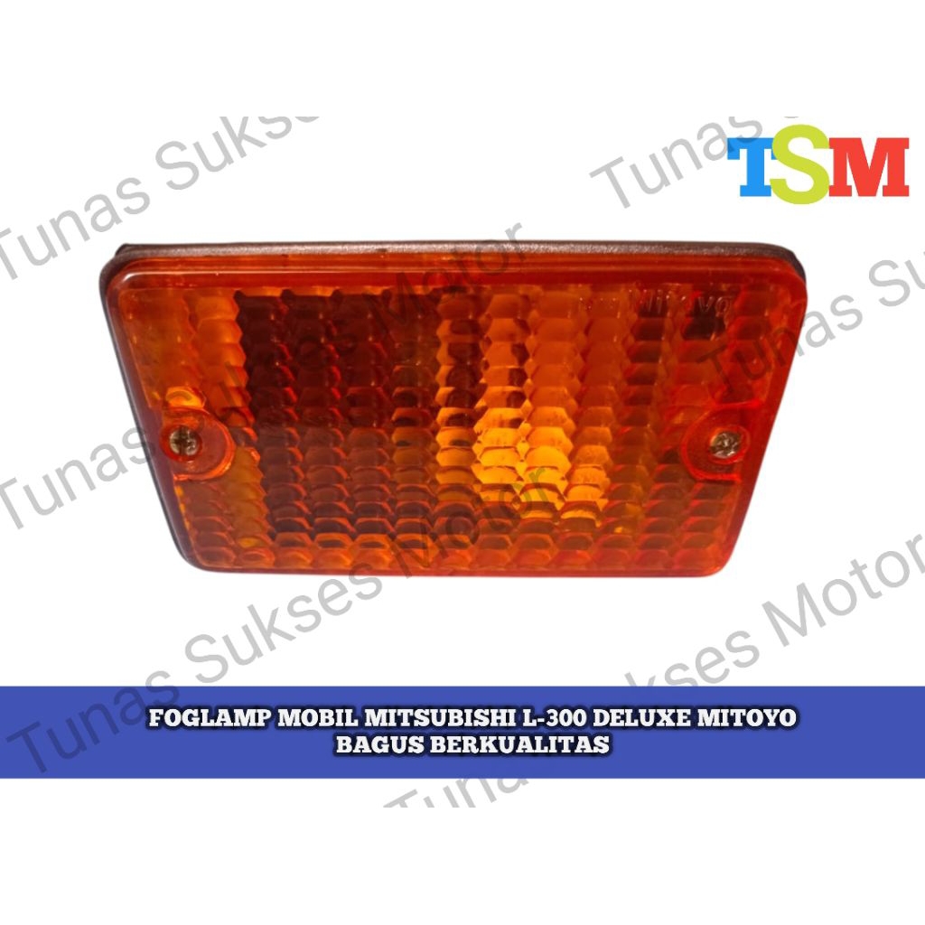 LAMPU BUMPER / FOGLAMP SET (KANAN + KIRI ) MOBIL MITSUBISHI L-300 DELUXE MITOYO BAGUS BERKUALITAS