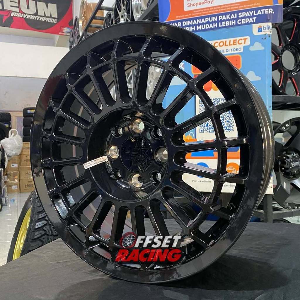 Velg Ring 16 Mobil Yaris Swift Jazz Brio Livina Velg Mobil HSR FUTBULS R16 Lebar 7 Rata