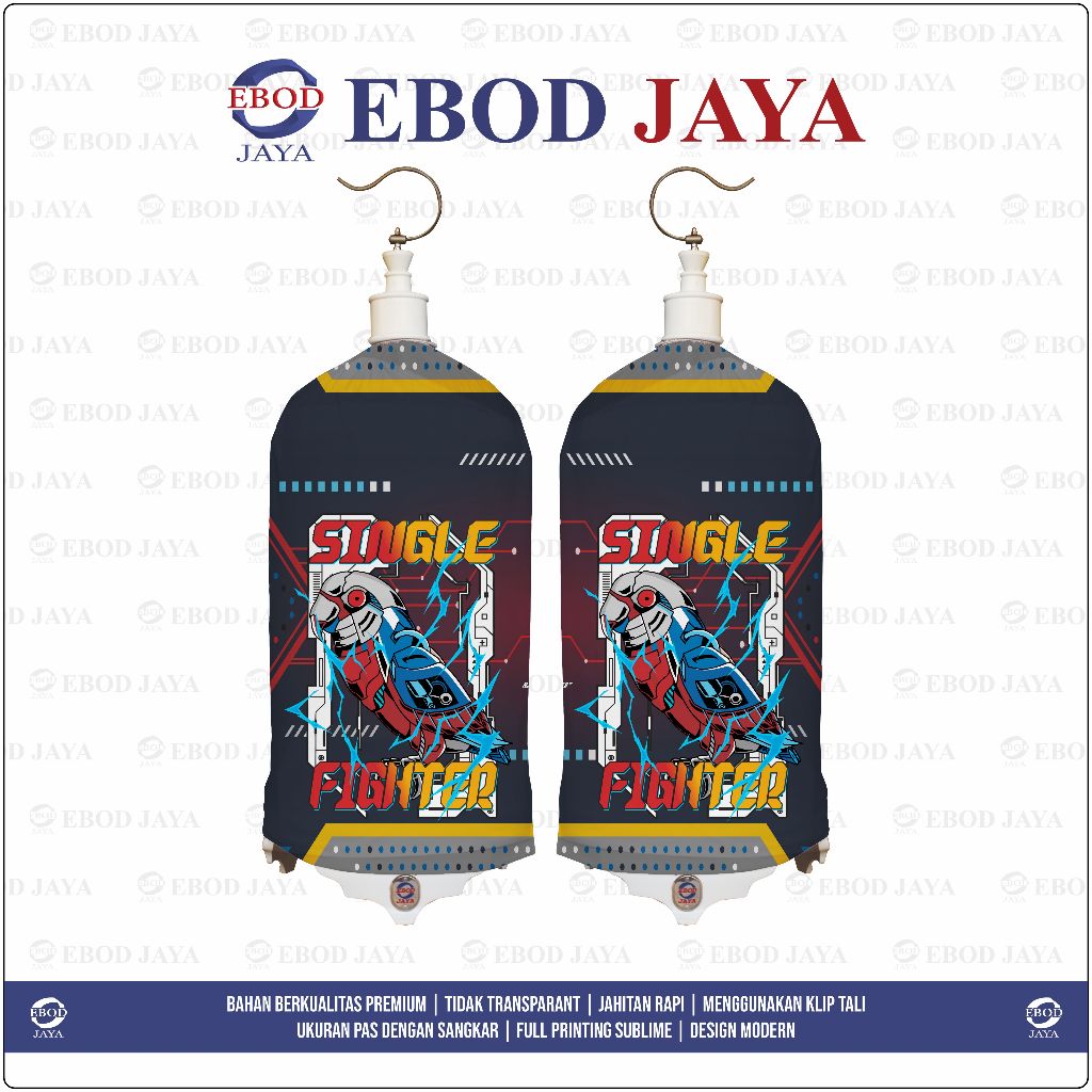 KERODONG FULL PRINTING SANGKAR LOVEBIRD - ROBOTIC LOVEBIRD