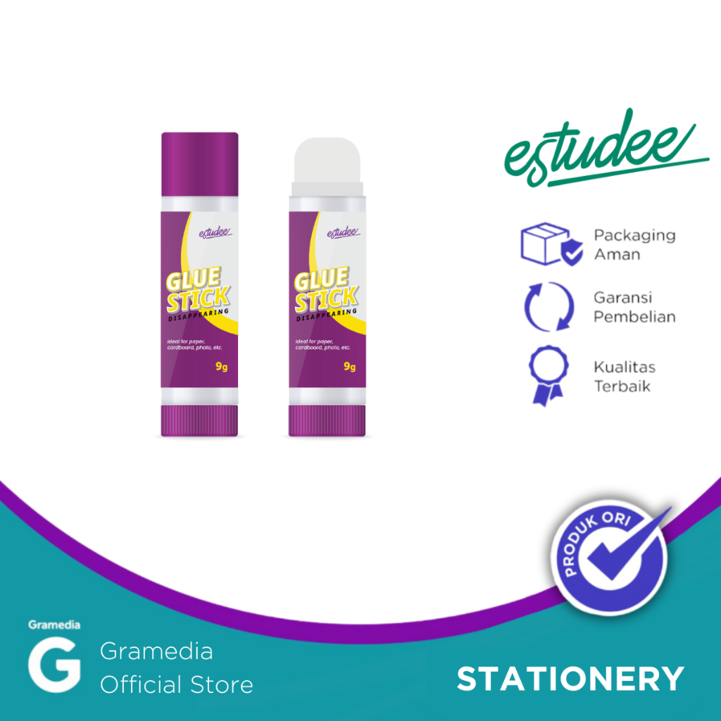 

GLUE STICK ESTUDEE PURPLE DISAPPEARING 9GR