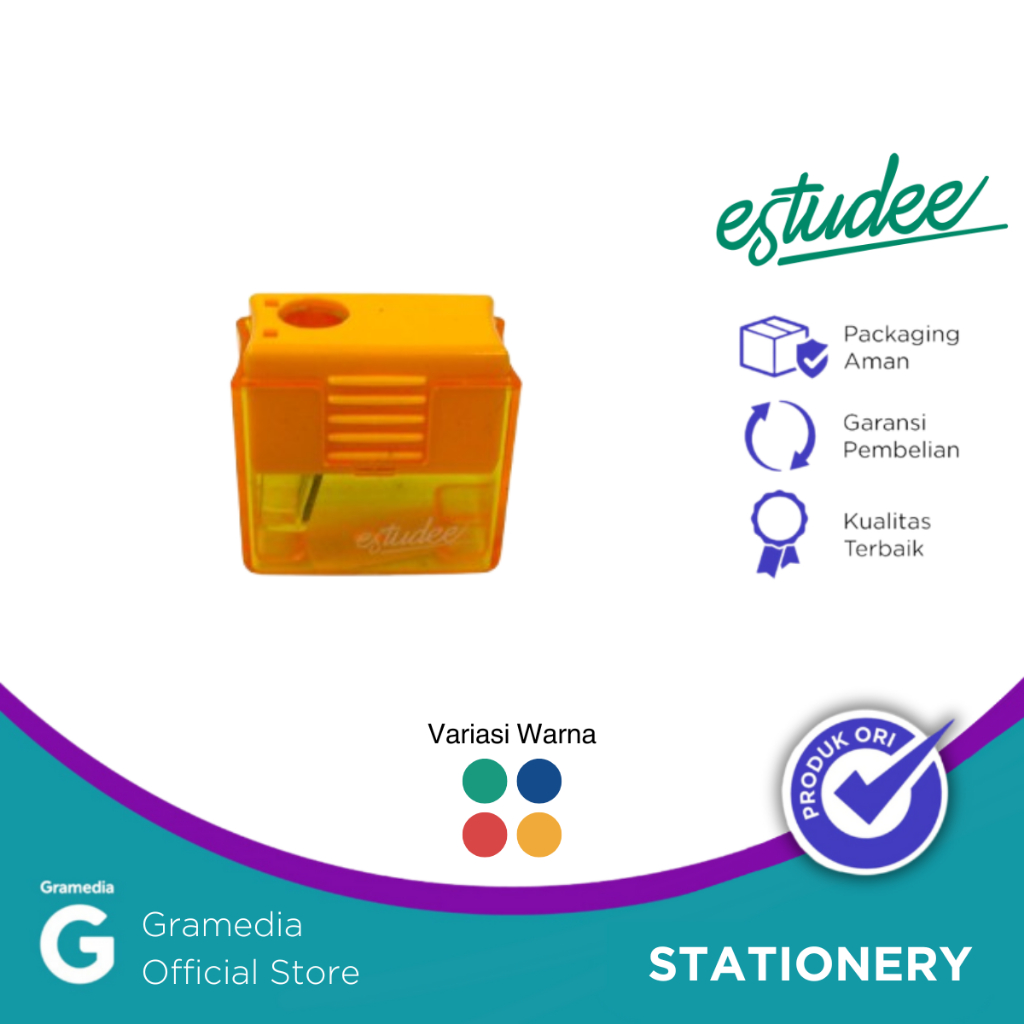 

RAUTAN ESTUDEE SQUARE SHARPENER WITH ONE HOLE