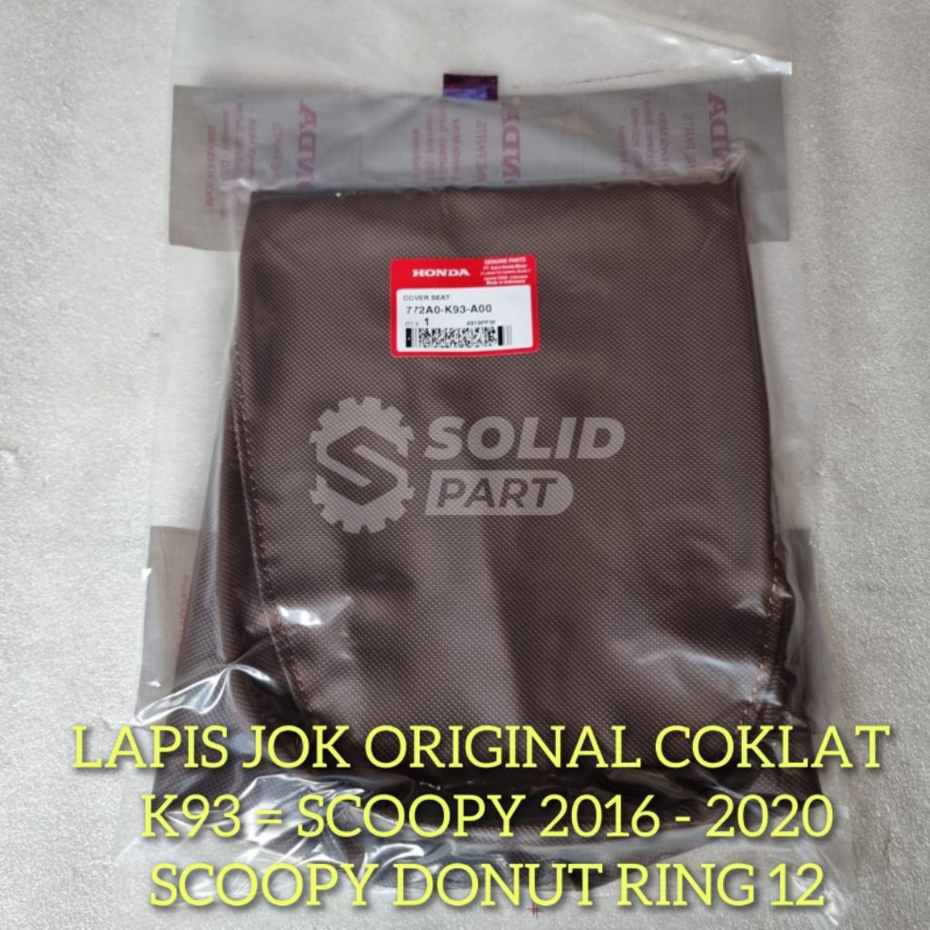 Lapis Jok K93 Coklat Scoopy 2016 - 2020 Original Honda
