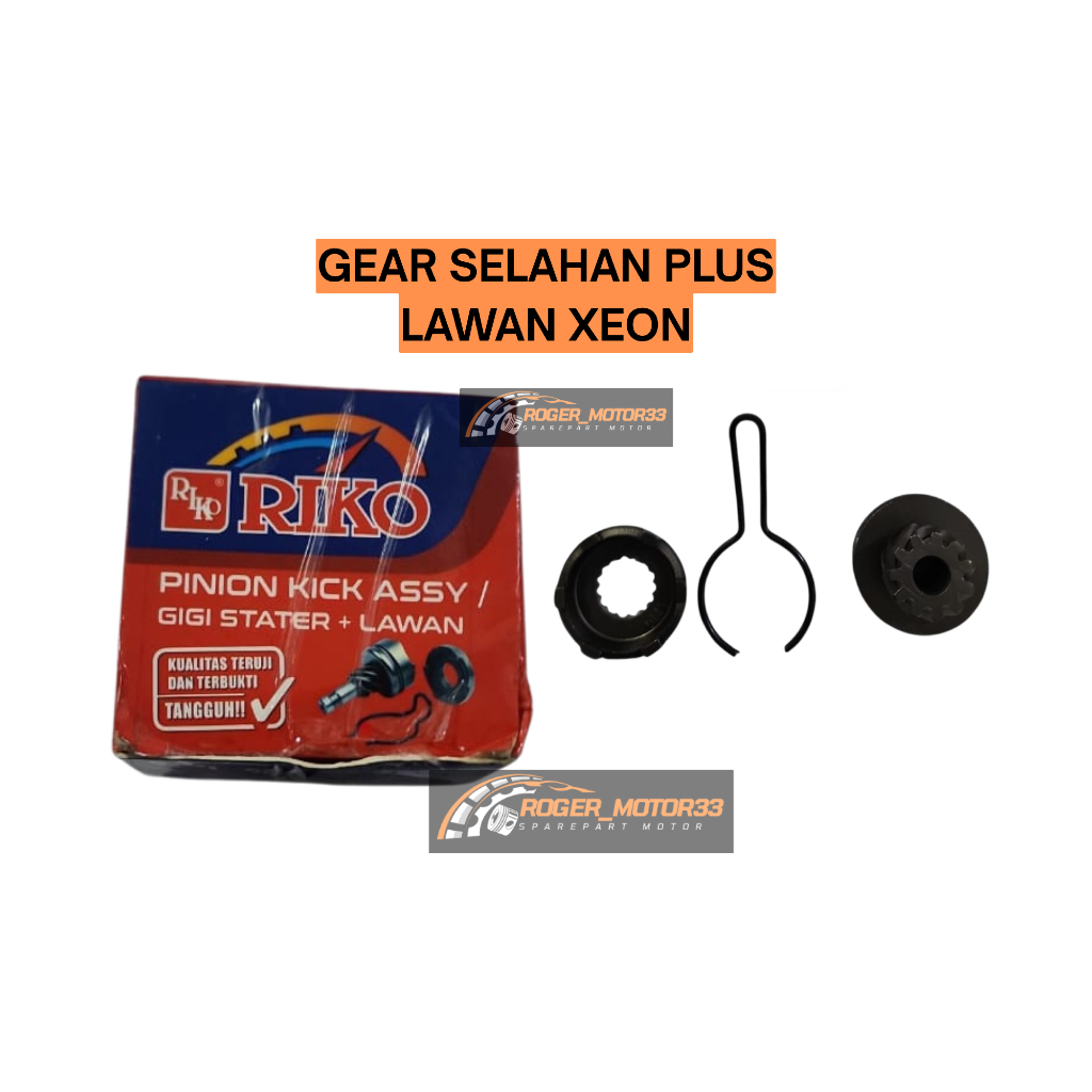 GEAR GIGI SELAHAN PLUS LAWAN XEON MERK RIKO