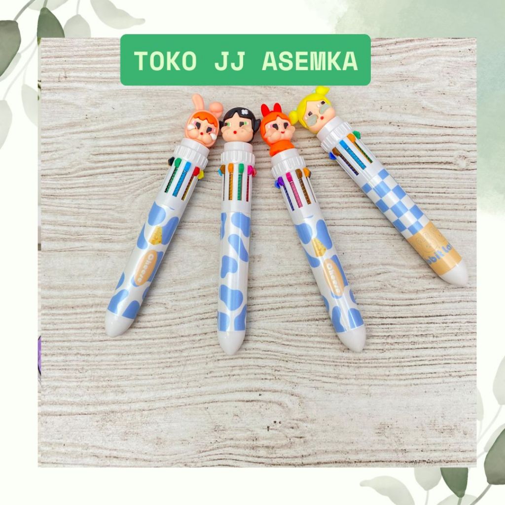 

PULPEN CETEK 10 WARNA CRY BABY POWER PUFF GIRL ALAT TULIS KANTOR SEKOLAH MURAH COD