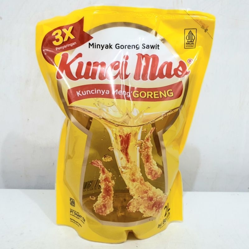 

Minyak Goreng Kunci Mas Kemasan 2 Liter