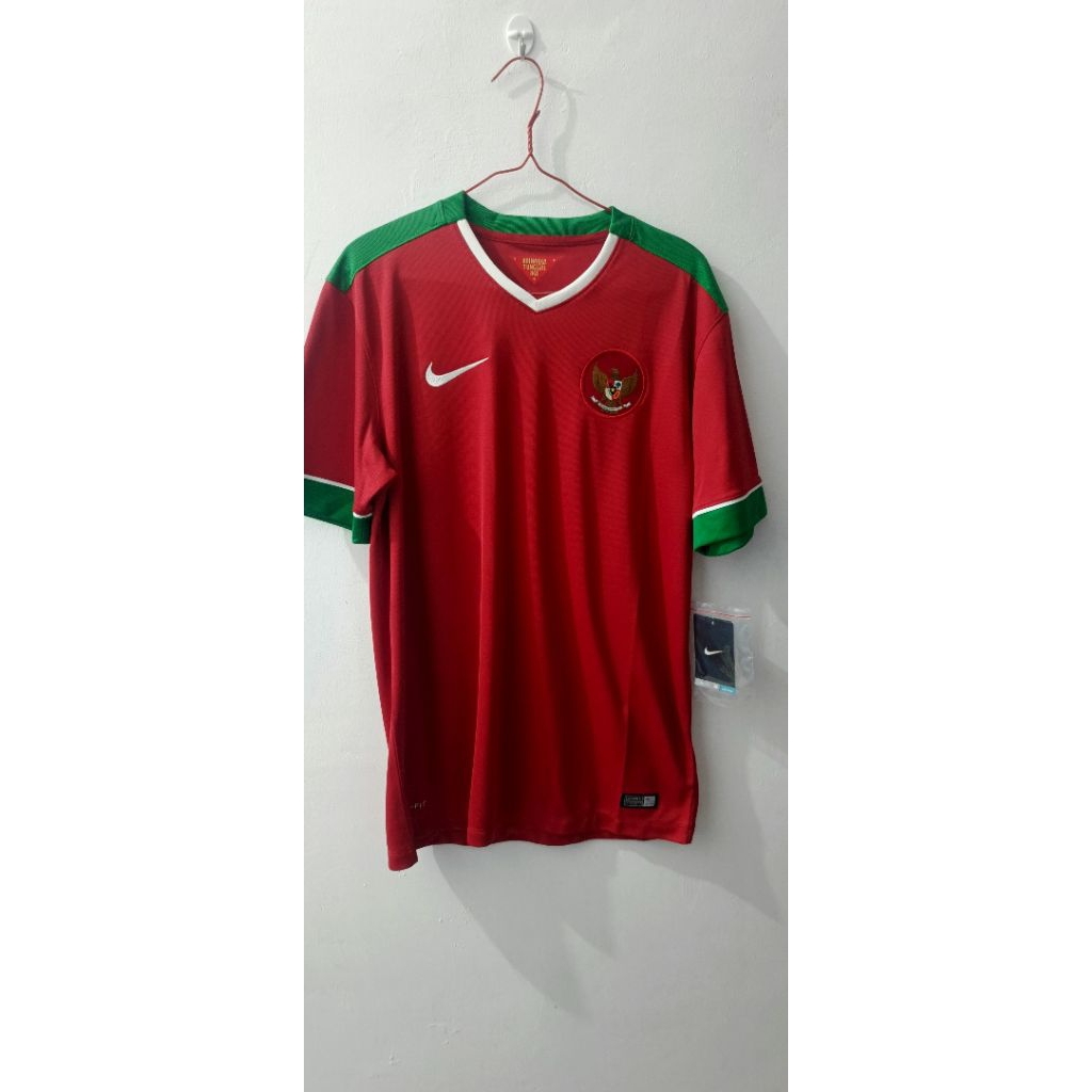 Jersey Original Timnas Indonesia Home 2014 size M BNWT