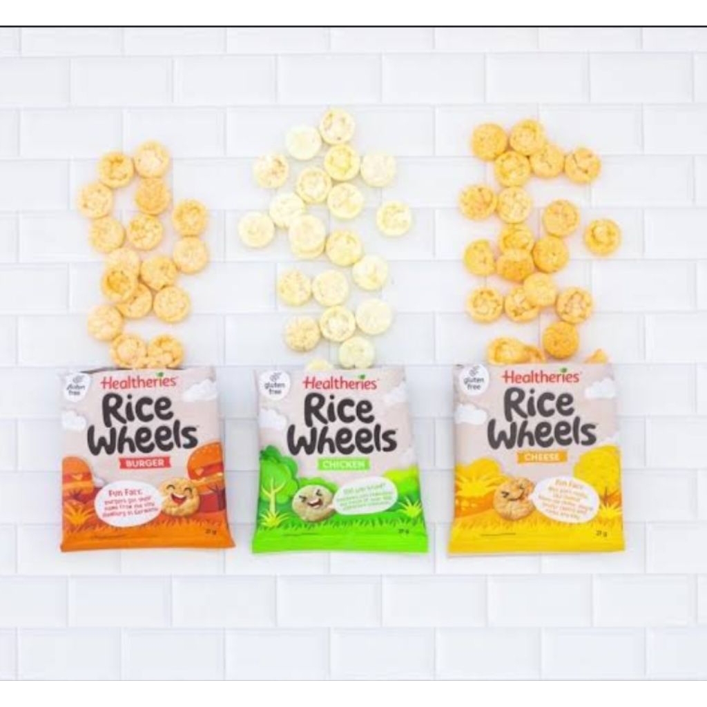 

Healtheries rice wheels burger *satuan