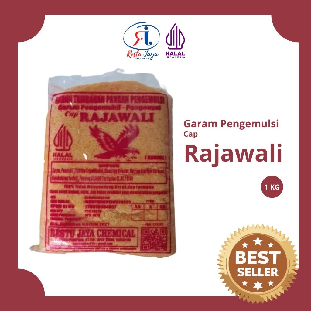 

Bleng/Garam Pengemulsi/Garam Pengenyal/Obat Puli Cap Rajawali KUNING 1Kg