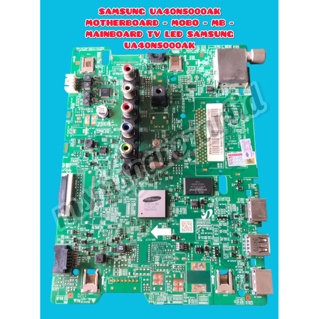 SAMSUNG UA40N5000AK MOTHERBOARD - MOBO - MB - MAINBOARD TV LED SAMSUNG UA40N5000AK