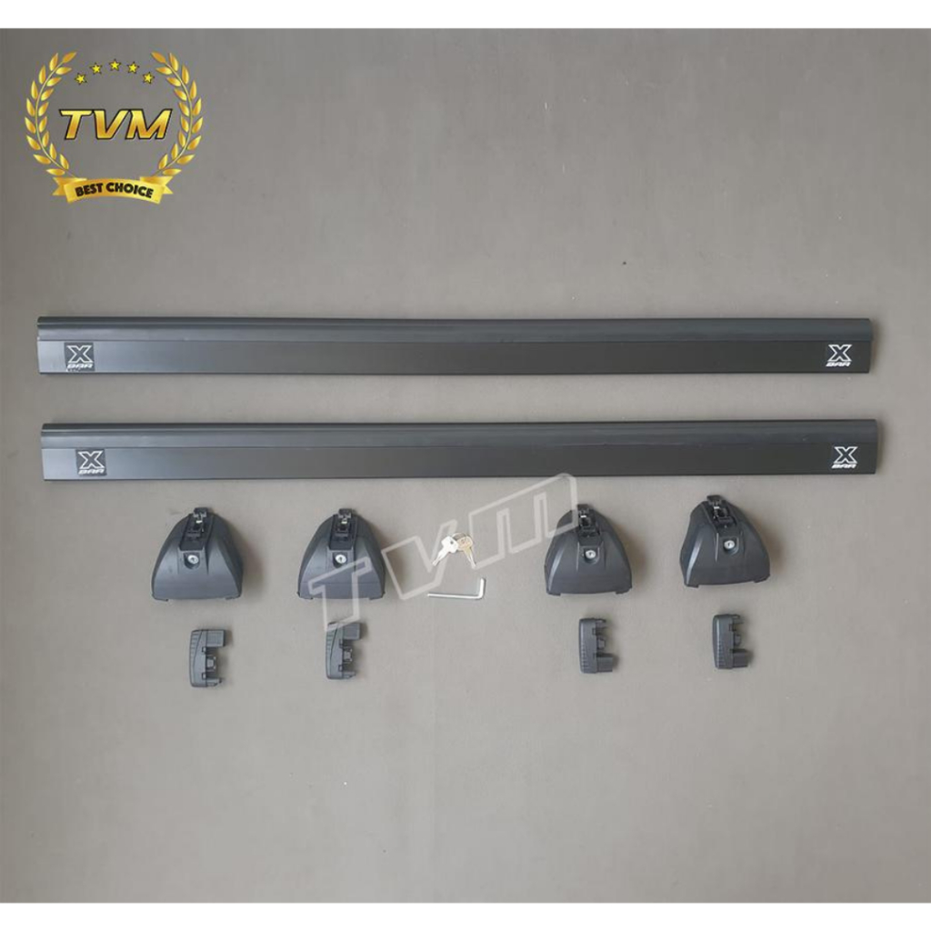 Cross Bar OTORACK Premium - Black - Pajero 16 - Fortuner 16
