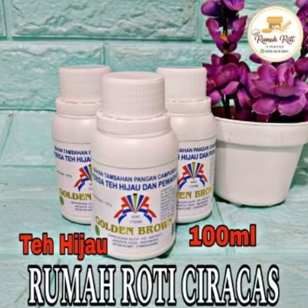 

PEWARNA PASTA MAKANAN GOLDEN BROWN TEH HIJAU RED VELVET BLACK FOREST 100ML KUE HIASAN CAIR BOTOL WANGI CAMPURAN GR