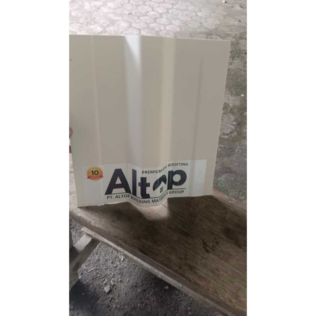 Atap UPVC ALTOP - 6 Meter (Single Layer)