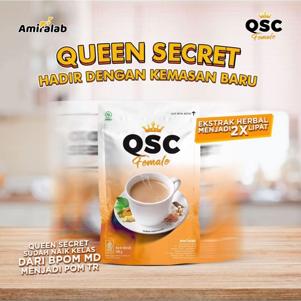 

qsc coffee 40 gram kopi herbal atasi masalah kewanitaan