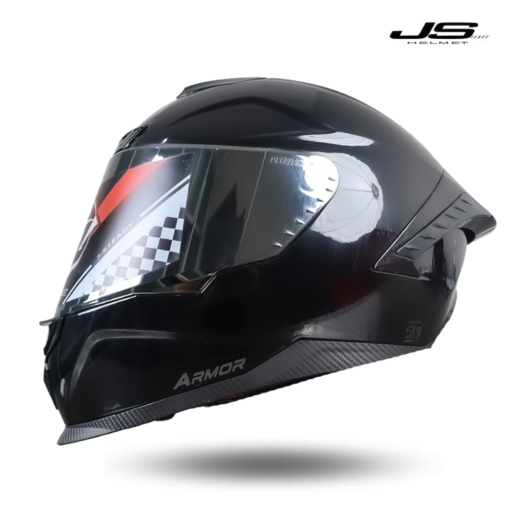 Helm Full Face JS ARMOR FULL FACE/Helm Pria /Helm Original/Helm Sport Pria/Free Stiker