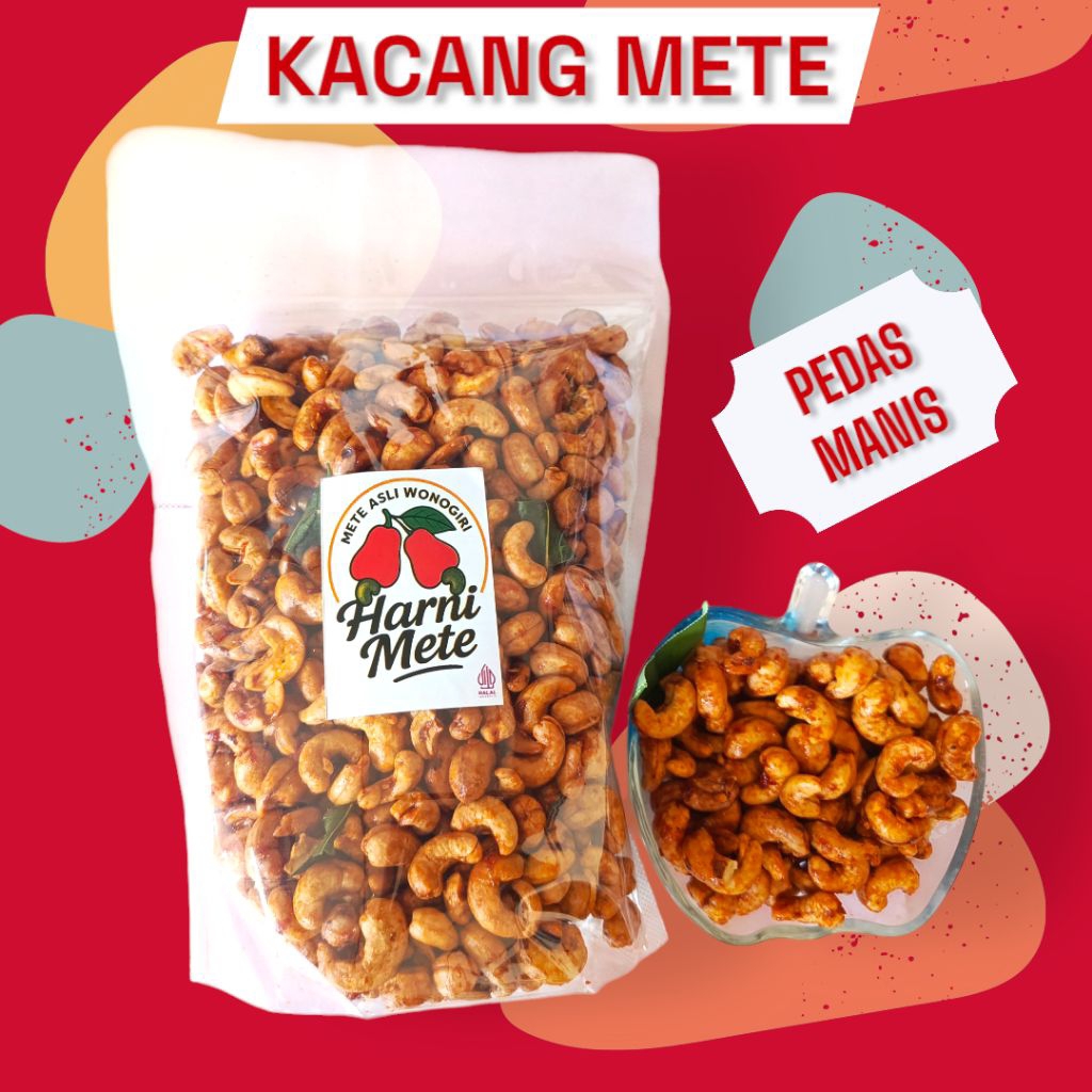 

(PEDAS MANIS) KACANG METE ASLI WONOGIRI | KACANG METE PEDAS MANIS | KACANG METE | KACANG MEDE