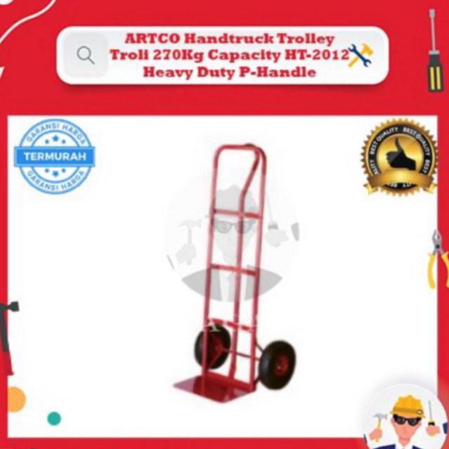 Troli galon aqua HandTruck Artco Trolly Trolley Gas Gledekan HT2012