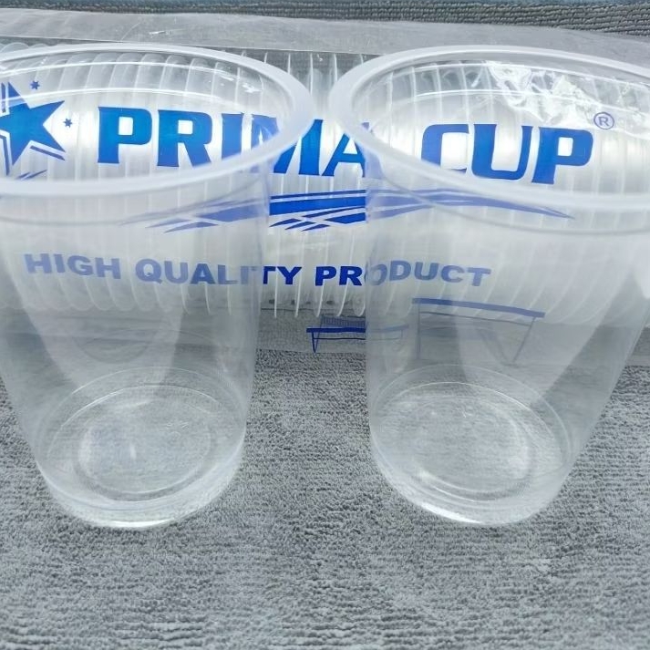 PRIMA CUP 14OZ/GELAS PLASTIK PRIMA CUP 14oz(1BKS)