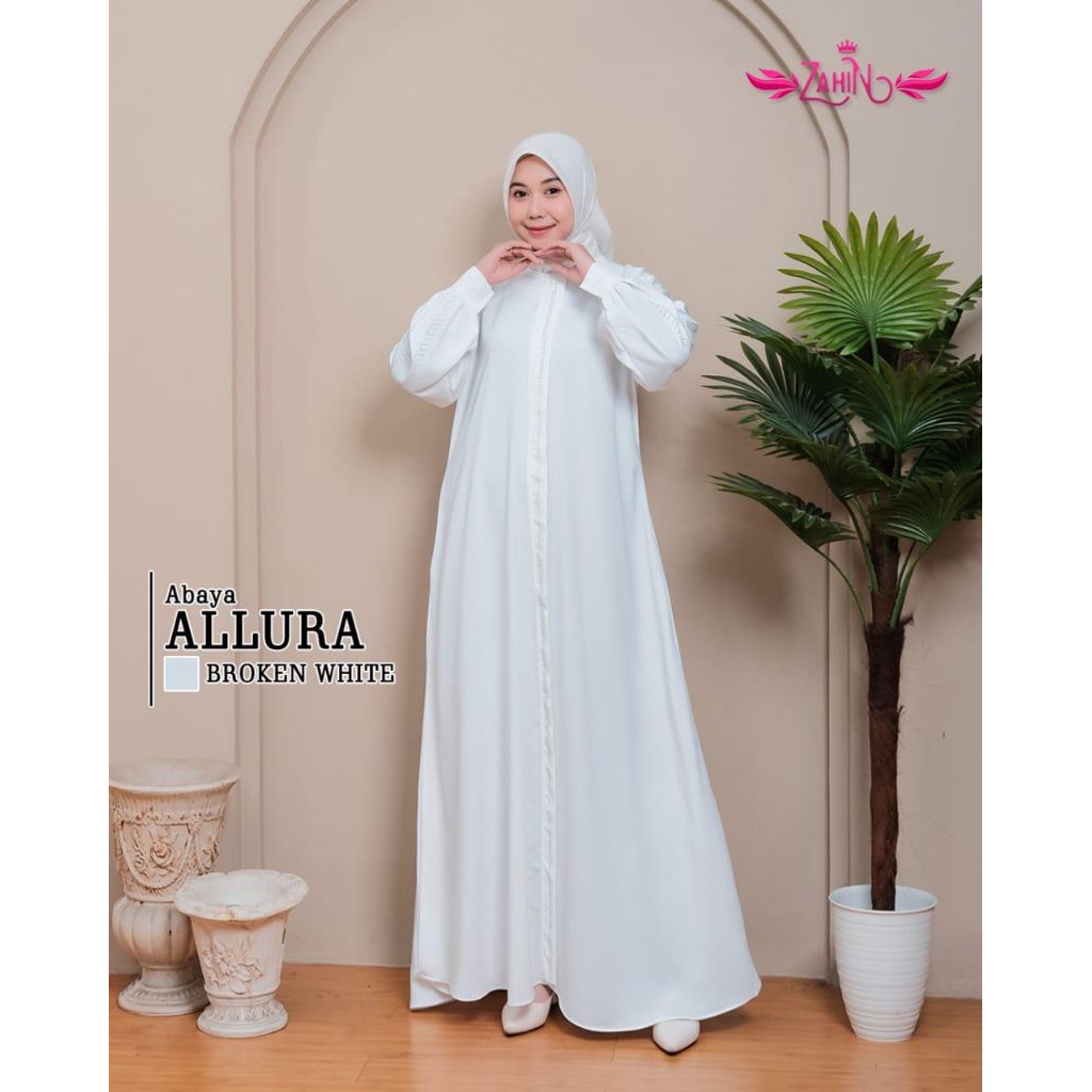 ALLURA DRESS//GAMIS TERBARU//MODEL ABAYA PREMIUM// BY ZAHIN COLECTION