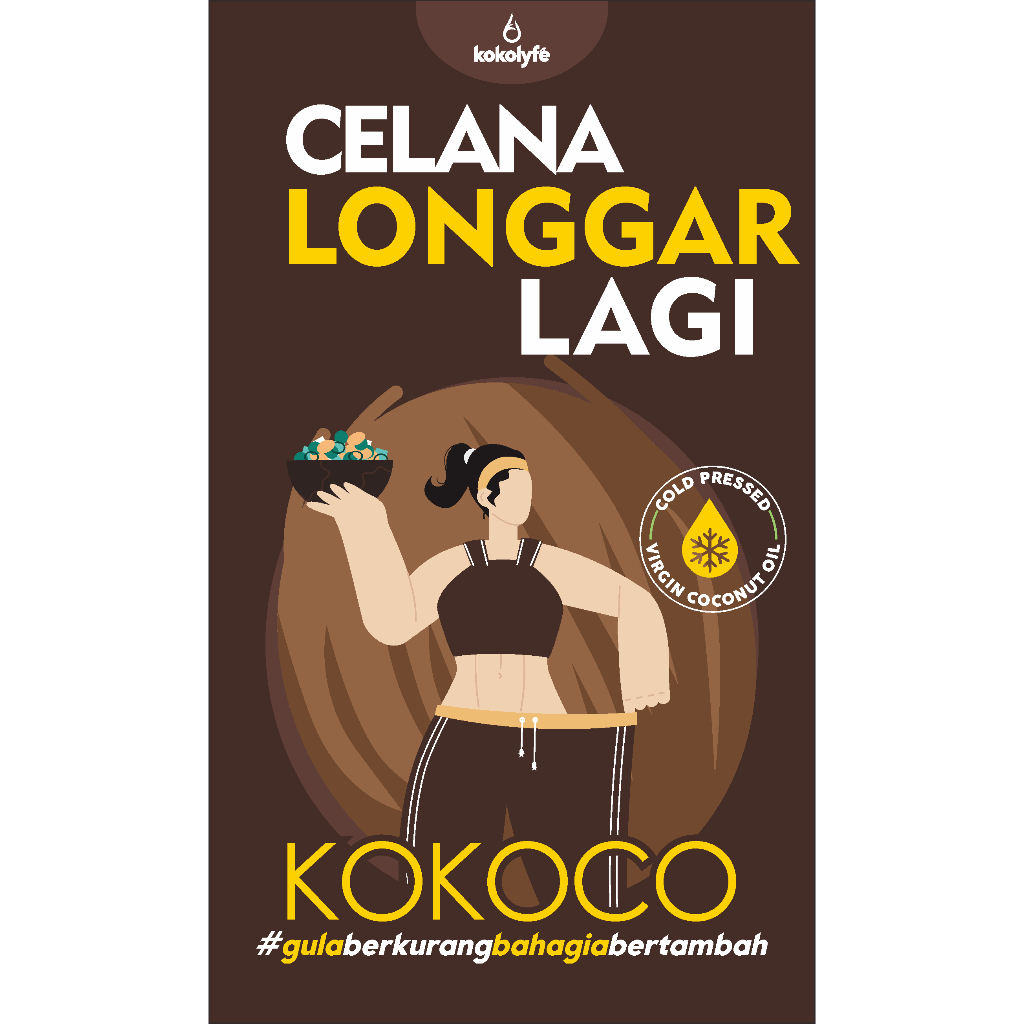 

KOKOCO MINYAK DIET DIABETES GULA JANTUNG VCO HABBATUSSAUDA VIRGIN COCONUT OIL 270ML 100% MURNI