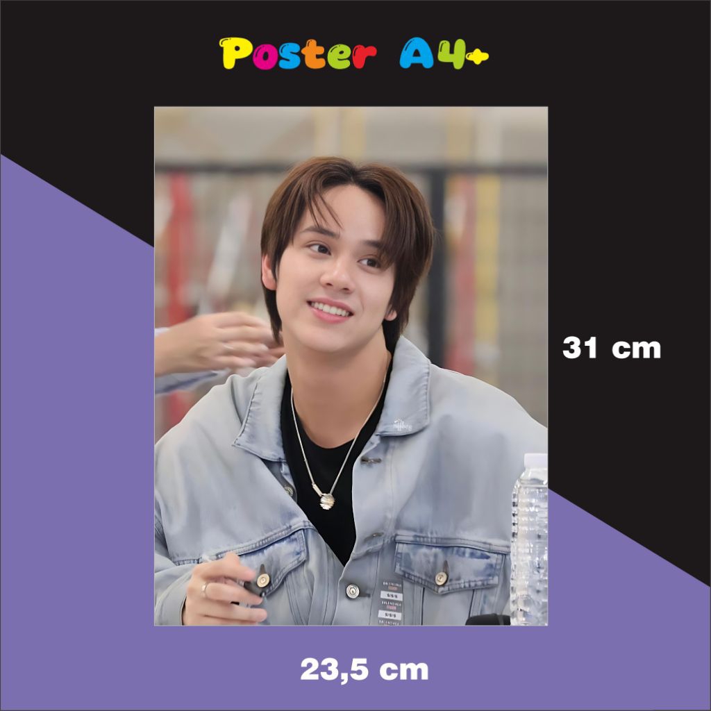 poster A4+ nanon korapat / 31cm x 23.5m