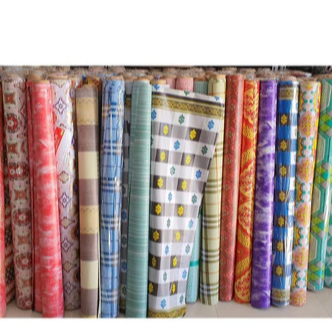 Jual Tikar Terpal Karpet Lantai Plastik Vinyl PVC PER ROLL Lebar 1.5M Murah di Makassar