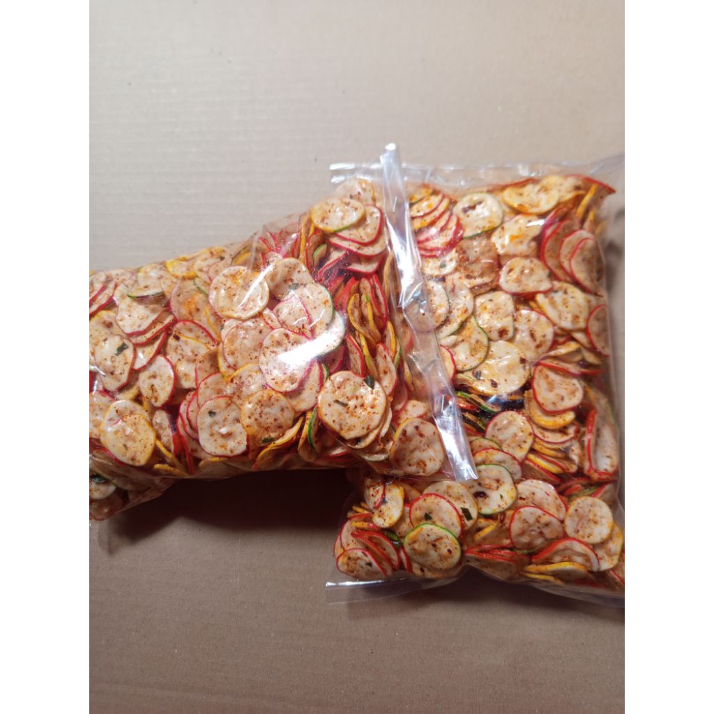 

Seblak kemplang/Sebring Kerupuk Warna/Kerupuk Seblak Pedas Daun Jeruk Original Daun Jeruk 250g 500g 1kg