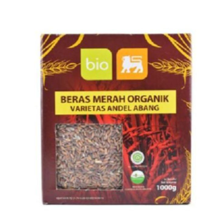 

BIO Beras Organik Merah 1000 Gram