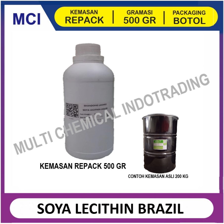 

SOYA LECITHIN LIQUID BRAZIL SOY LECITHIN - REPACK 500 GR