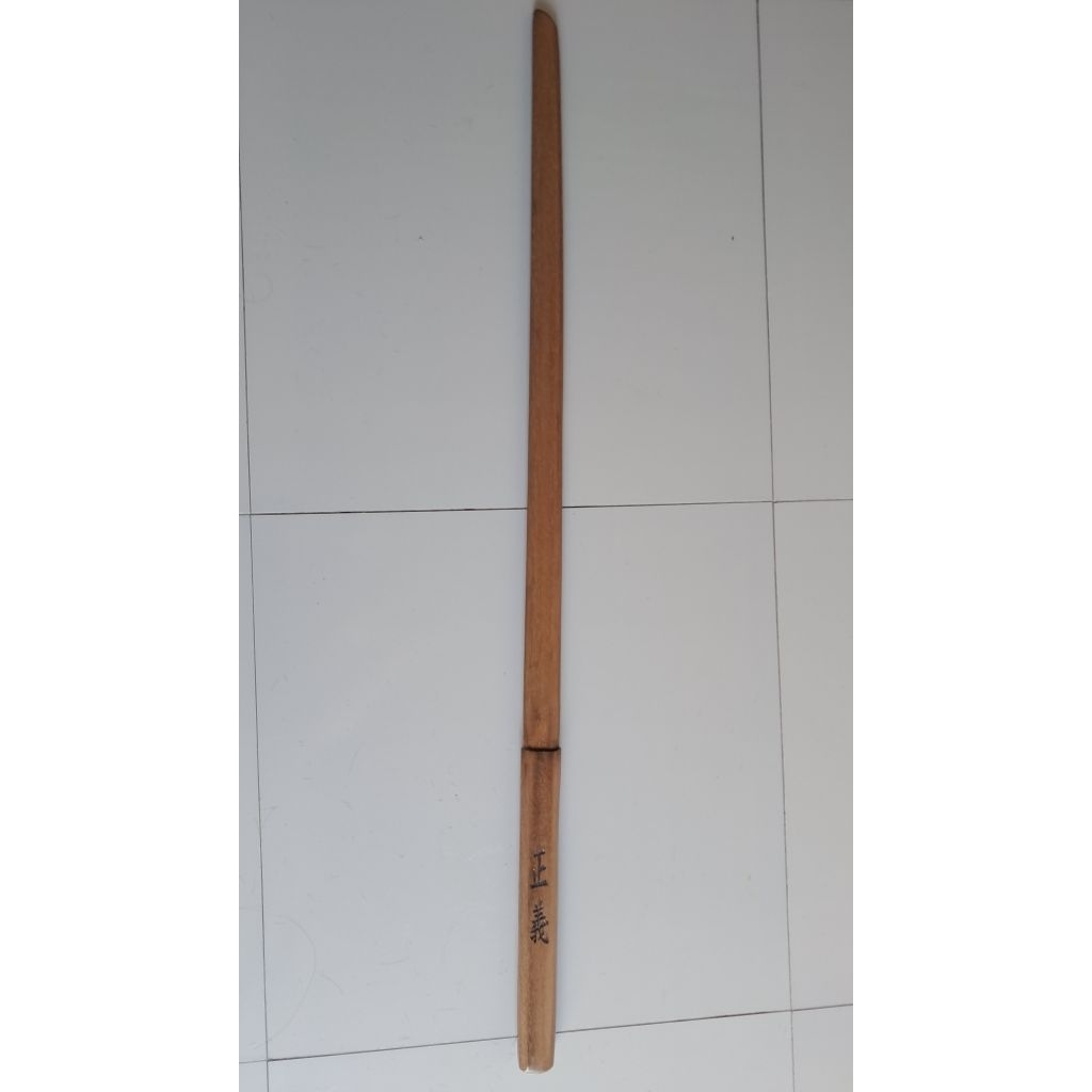 BOKEN / BOKUTO / PEDANG KAYU / KATANA KAYU UNTUK LATIHAN KAYU BENGKIRAI
