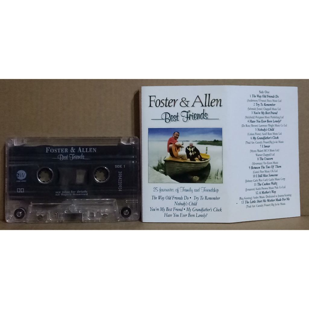 FOSTER & ALLEN - BEST FRIENDS - Kaset Impor
