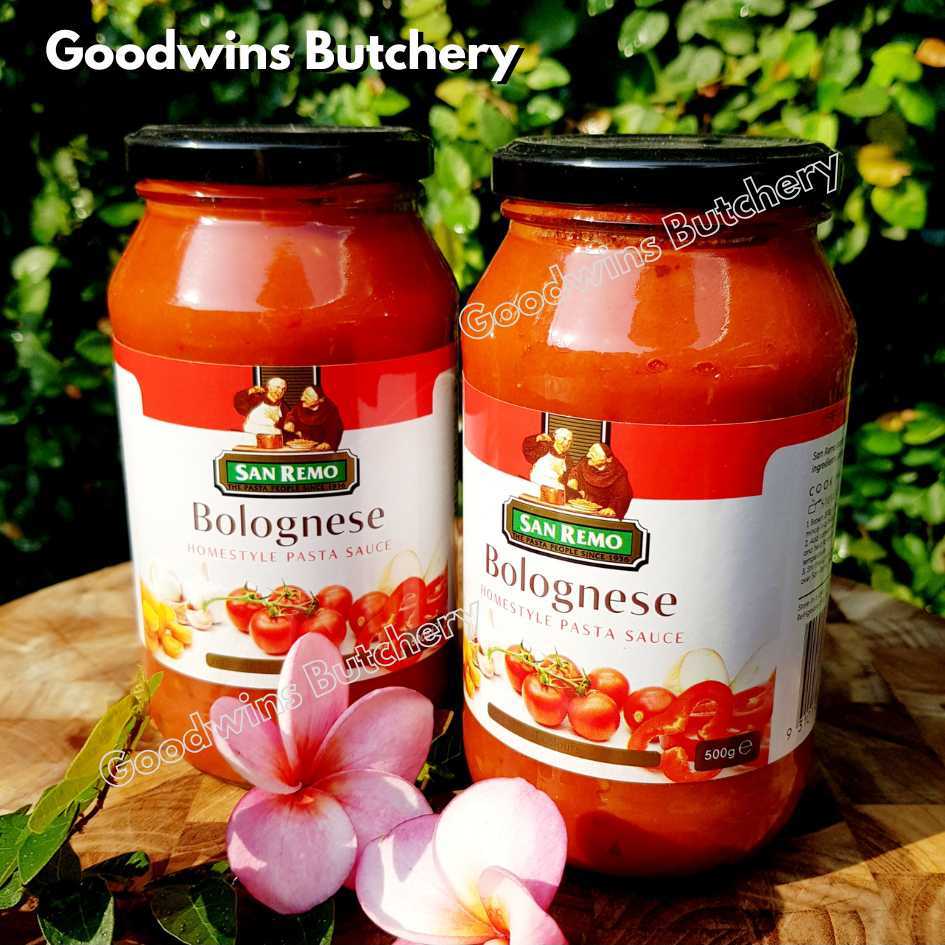 

Sanremo BOLOGNESE TOMATO SAUCE spaghetti bolognaise saus pasta Australia San Remo 500g