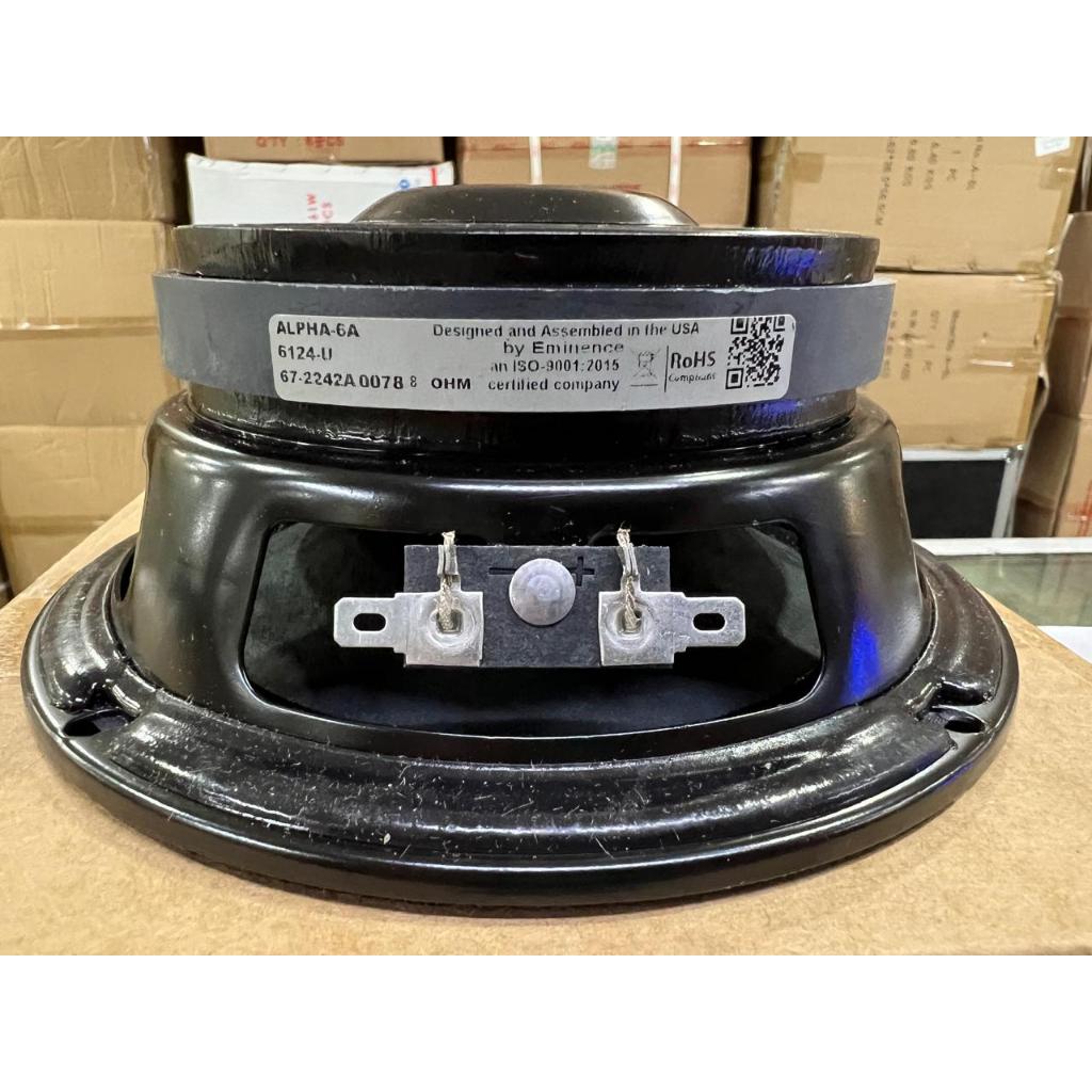 Speaker Component 6 Inch Eminence Alpha6A Alpha 6A Made In USA