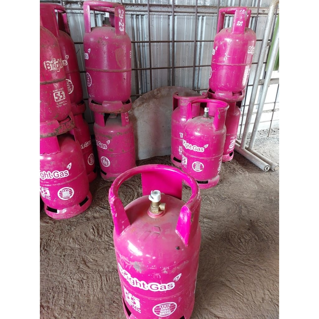 TABUNG + ISI BRIGHT GAS 5,5 KG