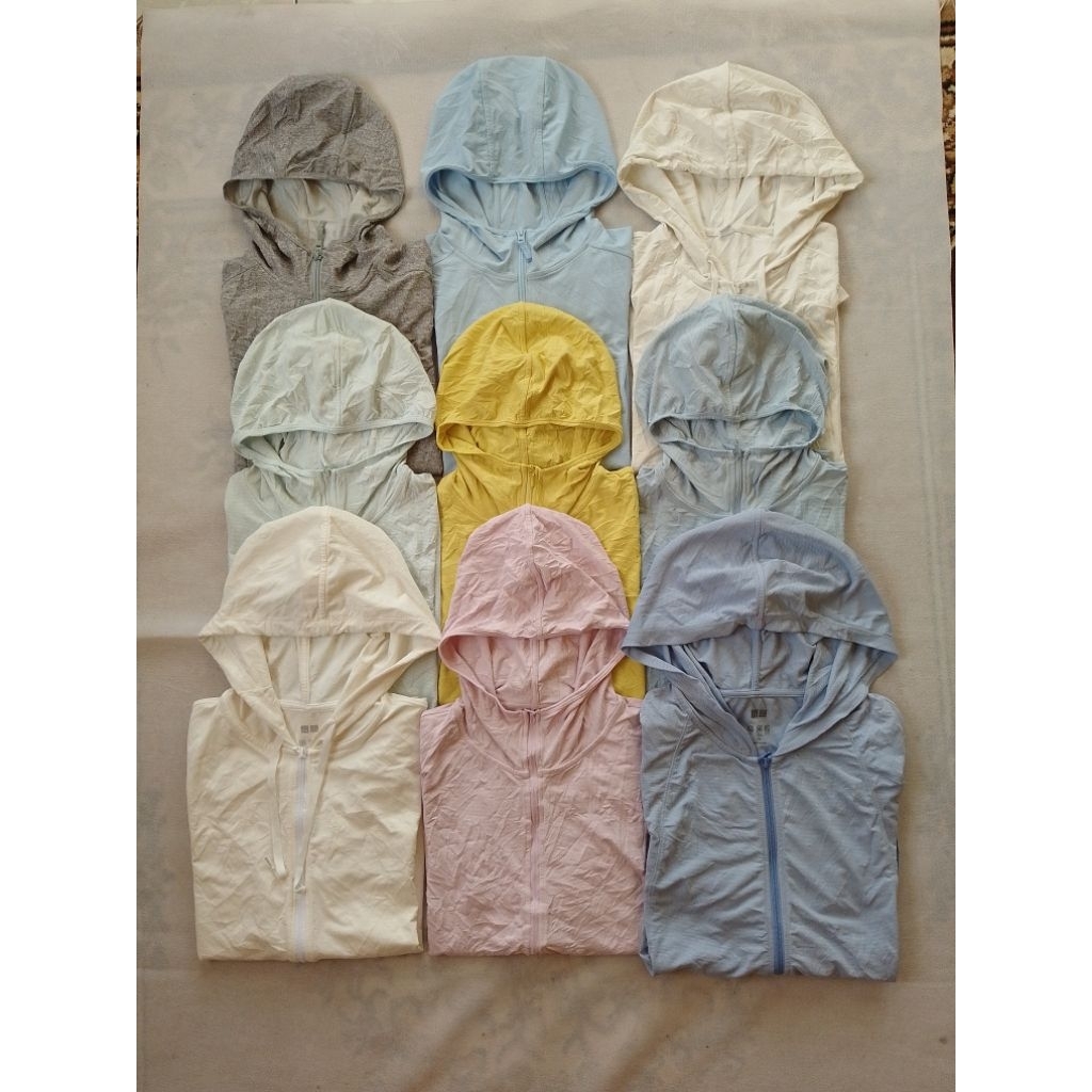 Jual Jaket Olahraga Running Uniqlo AIRism UV Cut Second