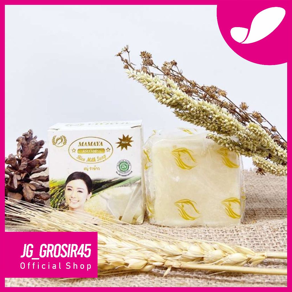 [ rice milk ] mamaya rice milk soap 60 gr