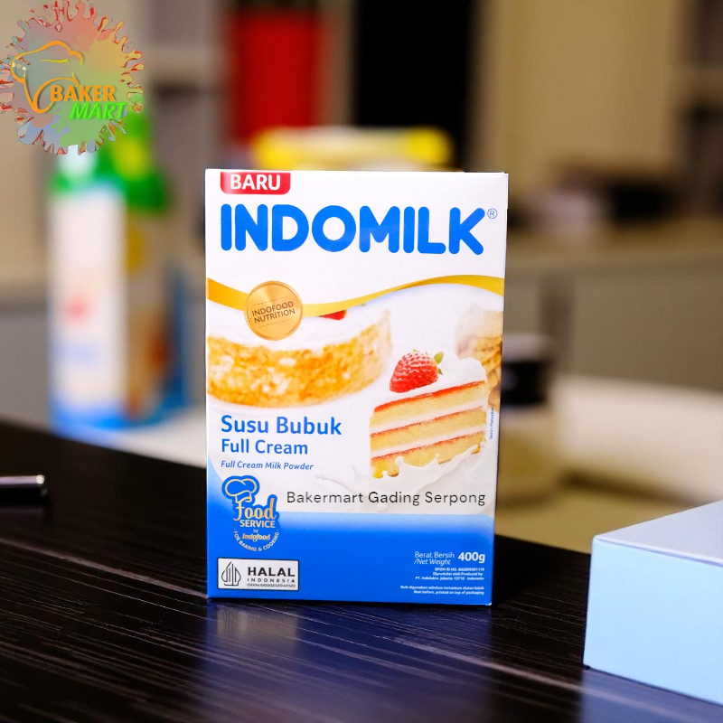 

Indomilk Susu Bubuk Full Cream - Putih 400 Gram