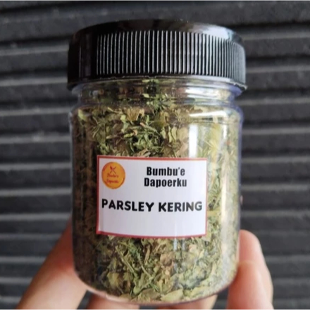 

Parsley Kering Bumbu'e Dapoerku Bottle Pack 15 Gram