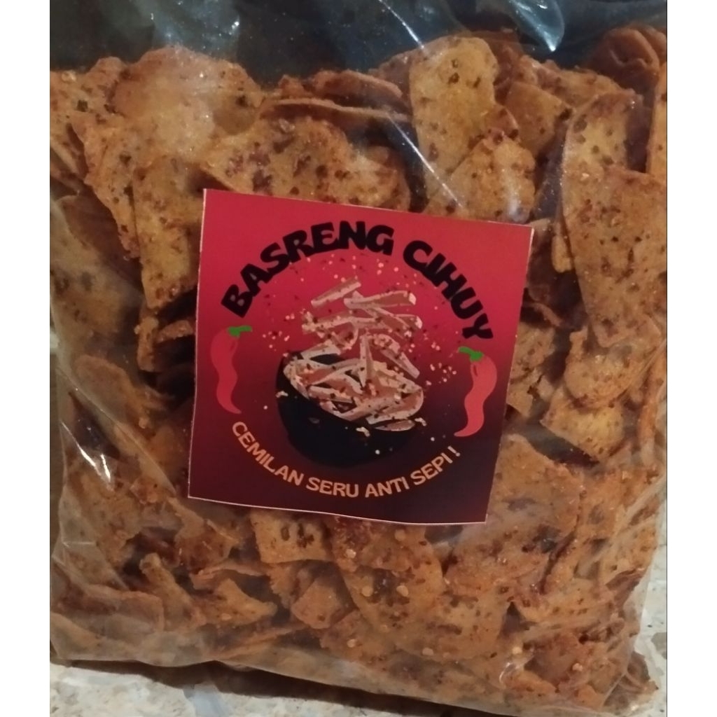 

Basreng keripik basreng pedas asin gurih 500gr