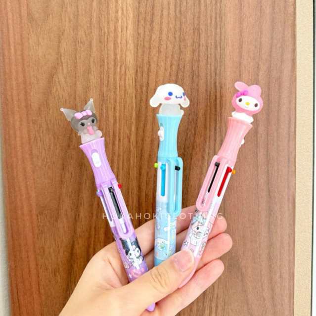 

Pulpen Lampu Karakter Sanrio Lucu My Melody Kuromi Cinnamoroll Alat Tulis Sekolah / pulpen 6 warna sanrio lampu
