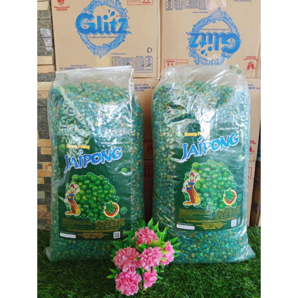 

[ Kacang - kacangan ] Kacang Polong Hijau / Kapri | Kacang campur / kacang kapri mix | Kemasan 1 ball | Gurih & renyah.