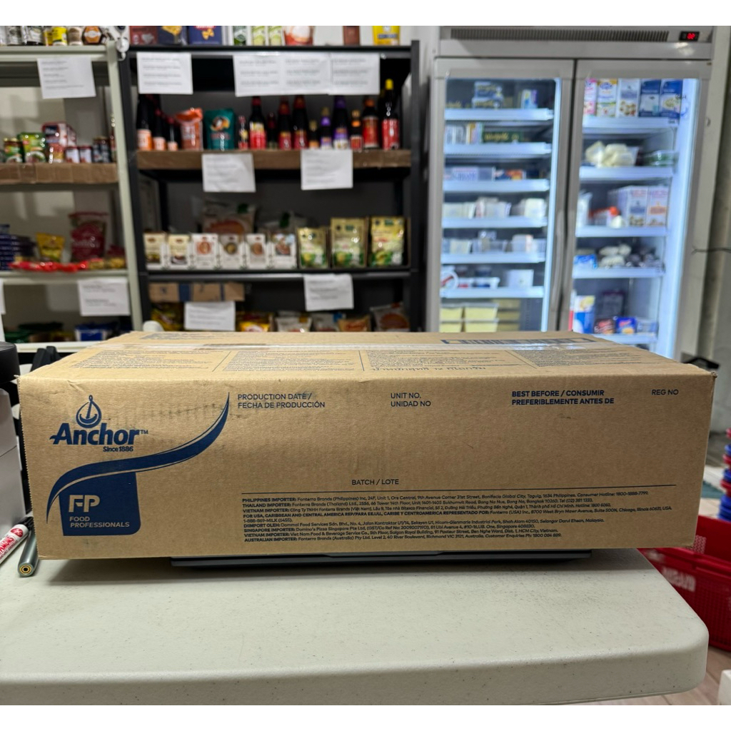 

ANCHOR Mozzarella Shredded 12kg - INSTANT ONLY!