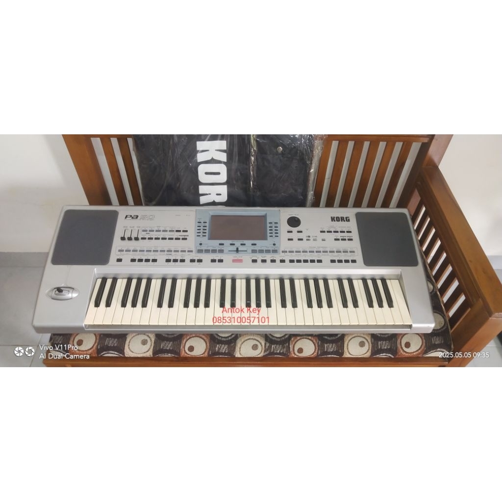 keyboard piano korg pa 50 flasdisk