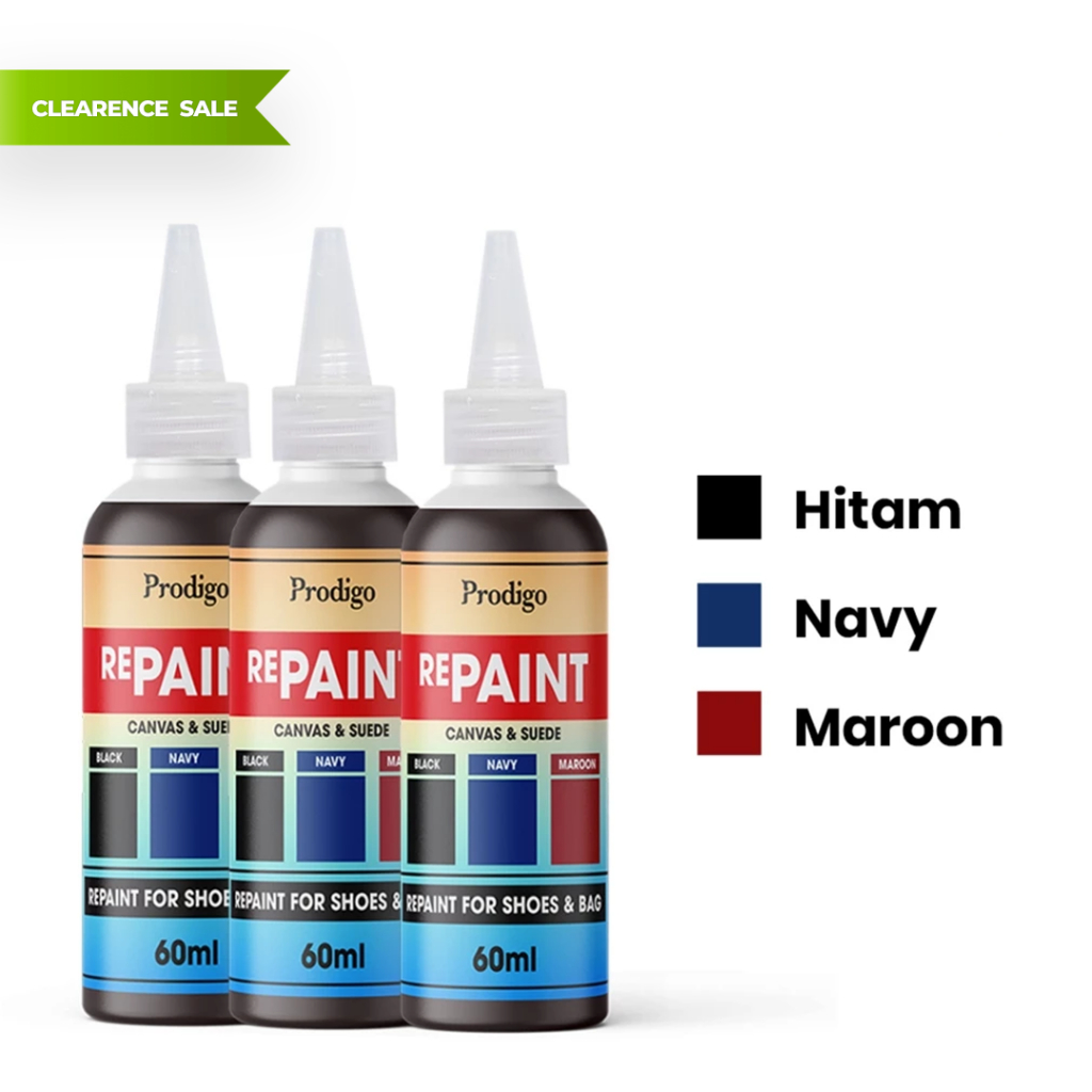 CAT SEPATU 60ml CANVAS SUEDE NUBUCK WATERBASED PAINT - PERAWATAN SEPATU