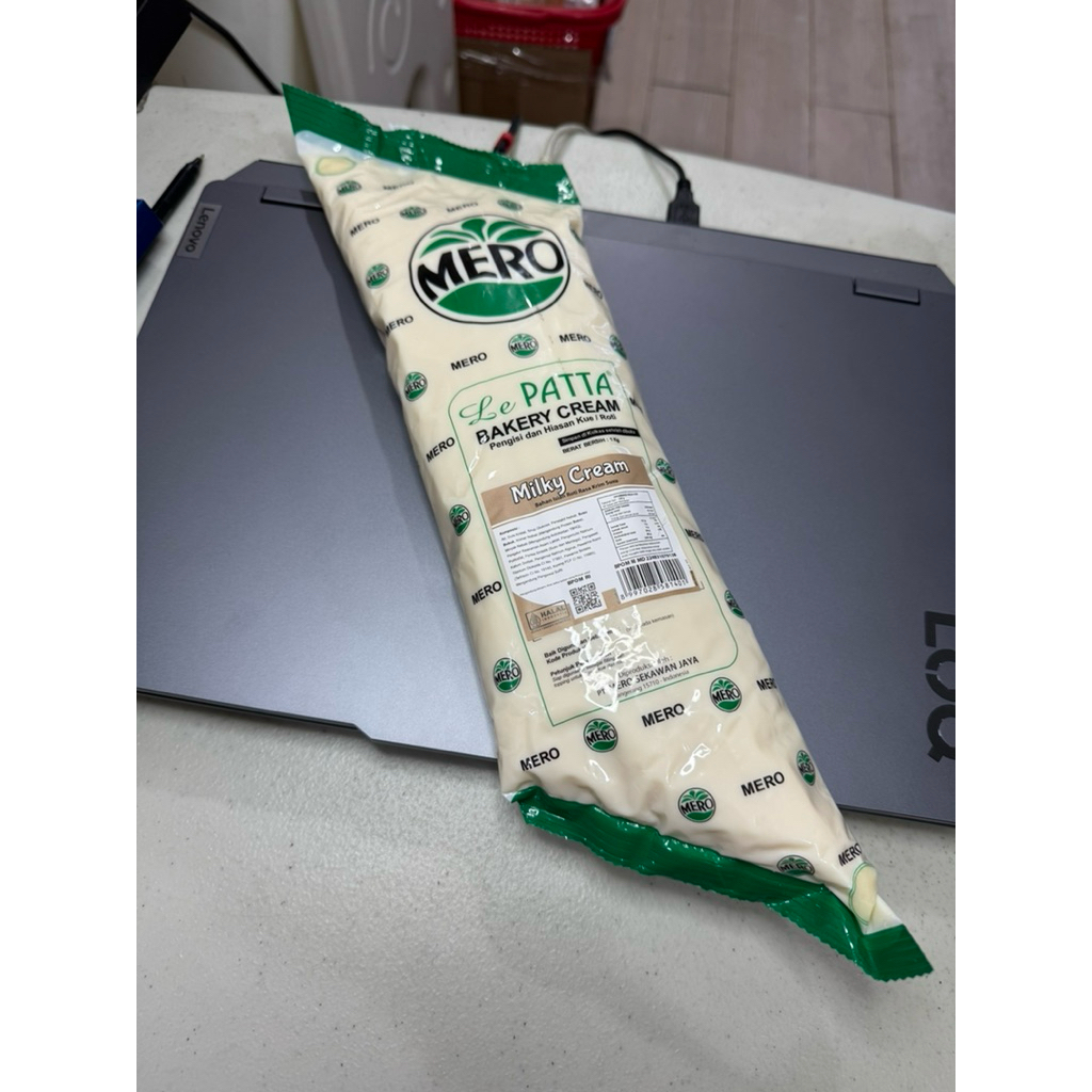 

MERO LE PATTA Milky Cream / selai rasa krim susu 1kg
