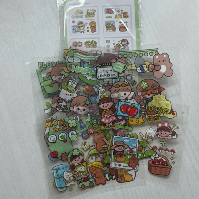 

Sticker 2d Bungkus Isi 16 Lembar Pouch Colorful Tumblr Aesthetic Stiker Kecil Mini Sticker