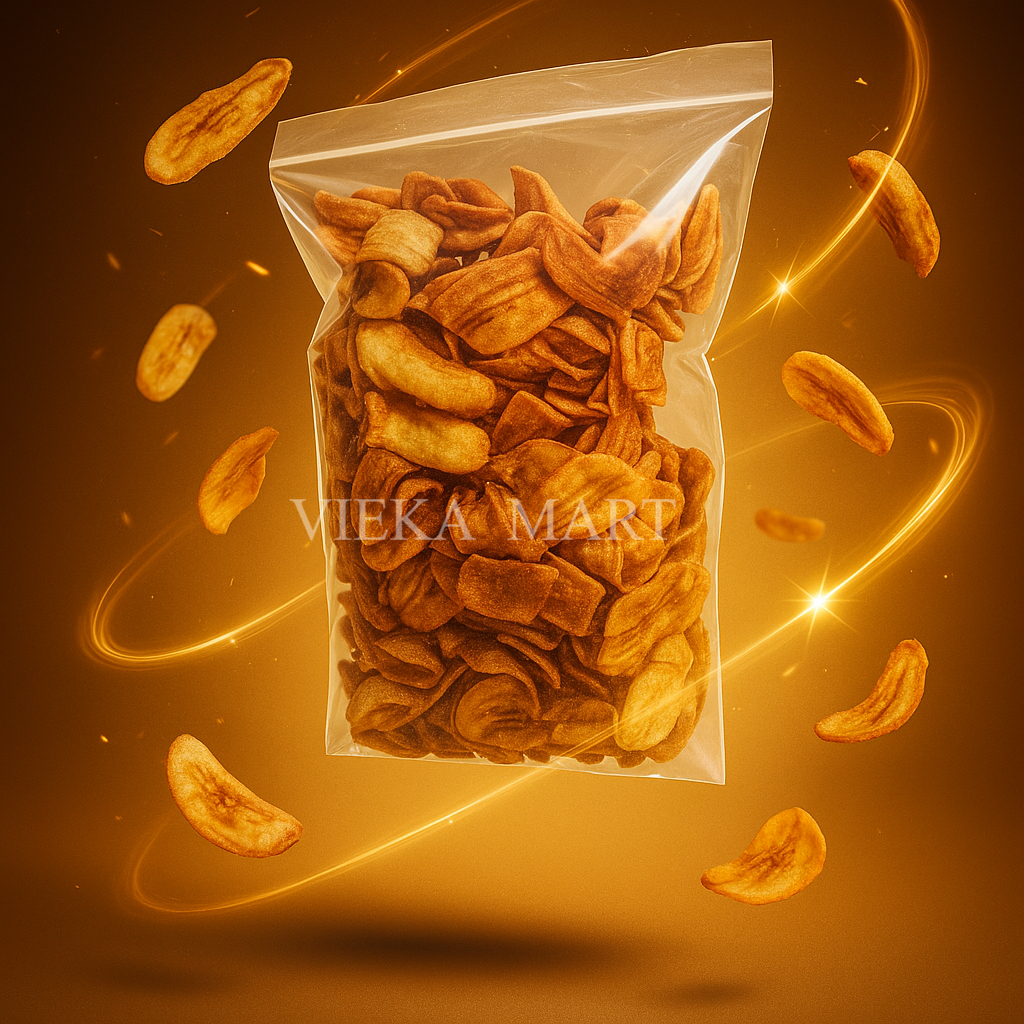 

Snack Cemilan Keripik Sale Pisang Kering 250gr