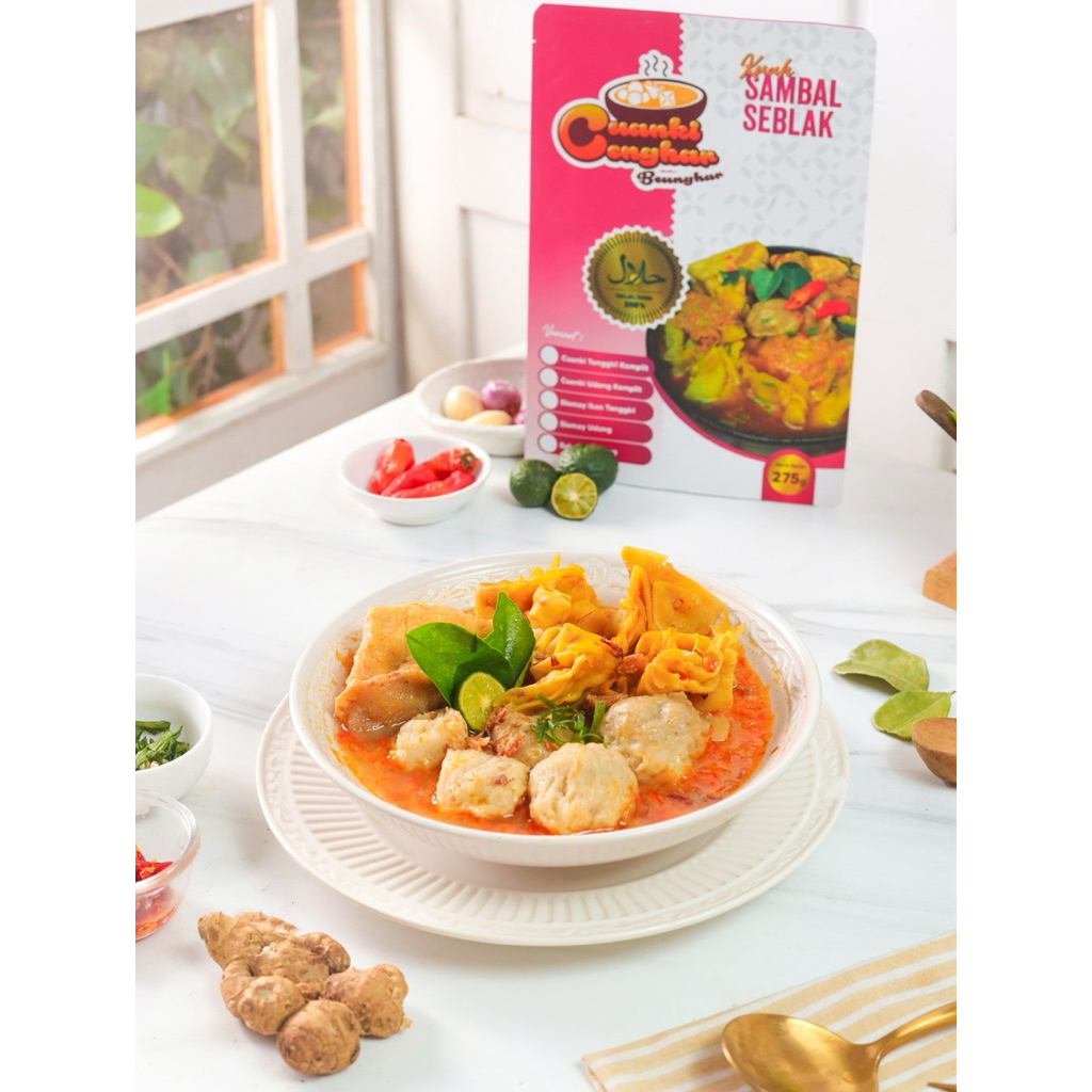 

Bakso Cuanki Cenghar Kuah Sambal Seblak
